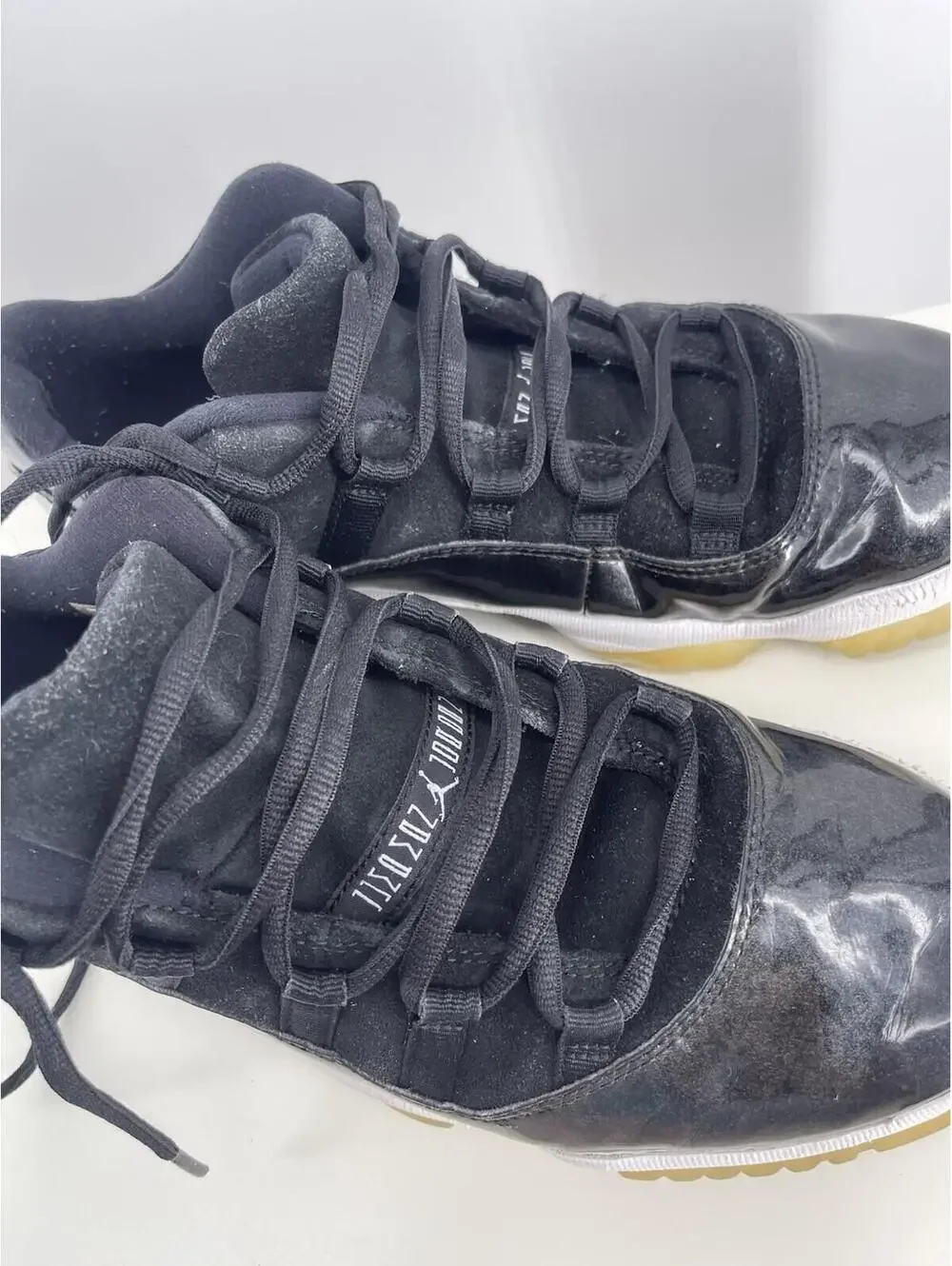 Jordan 11 Retro Low Barons Black Size 8 Black *Read*